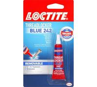 Loctite 209728 Heavy Duty Threadlocker, 0.2 oz, Blue 242, Single Thread Locking Adhesive, 0.2 Fl. Oz (Pack of 1), 2