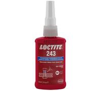 1 x 50ml, Loctite 243 Medium Strength Thread Locker (Lock / Seal Threaded Metal)
