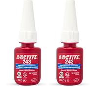 Loctite 243 Threadlocker medium strength (blue) 5ml (Pack of 2)