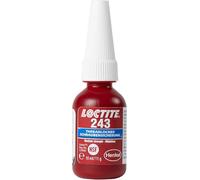 LOCTITE 243 Threadlocker, Universal adhesive for Securing Screws, Medium-Strength thread lock for Metal Threads, Liquid Glue for Use on Pumps, Gearboxes and More, 1x10ml