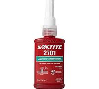 LOCTITE 2701 Threadlock, Low Viscosity Adhesive for Securing Screws, High Strength Threadlocker for Metal Threads, Vibration Resistant Liquid Adhesive, 50ml