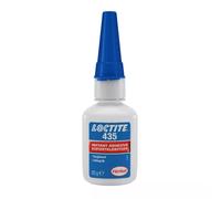 Loctite 435 Transparent Colourless Toughened Humidity-Cured Instant Adhesive 20G