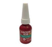 Loctite 638 10ml High Strength Retainer Glue - Gears Metal Stainless Steel 6