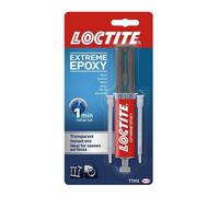 Loctite Extreme 1 Minute Epoxy Glue 11Ml (6 Pack) - Strong, 2-Part Adhesive For Metal, Wood, Plastic, Ceramic & Diy Repairs