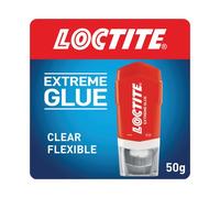 Loctite Extreme Glue, All-Purpose, Fast-Acting Clear Glue for Wood, Metal, Stone, Glass, and Rubber, 1 x 50g
