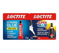 Loctite Extreme Glue, Flexible All Purpose Glue with Extreme Resistance including Loctite Super Glue Power Gel