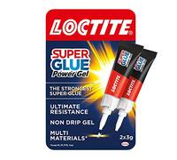 Loctite Super Glue Gel Transparent Clear 3 g Pack of 2 2633679