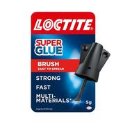 Loctite Glue Brush On 5G (9 Pack) - Fast-Drying Clear Cyanoacrylate + Applicator Brush, Waterproof, Shock & Temperature Resistant