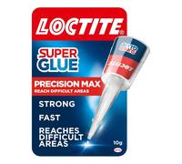 Loctite Glue Precision Max 10g (5 Pack) - Fast-Acting Clear Strong Adhesive with Precision Nozzle for Accurate DIY Repairs