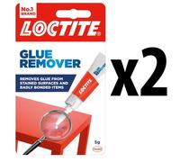 Loctite Glue Remover 5g for Stains, Ink, Marker Pen & Sticky Labels 2 PACK