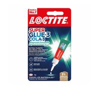 Loctite Glue Repositionable Gel 3g (6 Pack) - Strong Instant Adhesive for Precise DIY Repairs on Metal, Rubber, Wood & Plastic