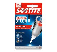 Loctite Glue Ultra Gel Control 4G (2 Pack) - Shock-Resistant Instant Adhesive For Precise Repairs On Metal, Rubber, Wood & Plastic