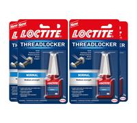 Loctite Medium Strength Easy to Use Threadlocker Transparent Adhesive 5g, 4 Pack