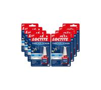 Loctite Medium Strength Easy to Use Threadlocker 'Transparent Adhesive' 5g 8pk in White Loctite White