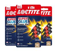 Loctite Mini Trio Strong Glue Gel For High-Quality Repair For All Materials, 9X1G