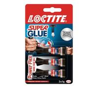Loctite Power Flex Mini Trio Gel Superglue 1G, Pack Of 3