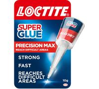 Loctite Precision Max, Strong All Purpose Liquid Adhesive, Accurate Repairs, Instant Super Glue for Various Materials, Easy to Use Clear Glue, 1 x 10