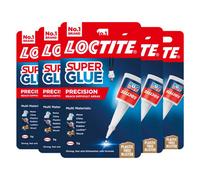 Loctite Strong Glue Precision Durable & Extra Long For Multi Material 5G, 5 Pack
