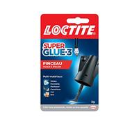 Loctite Super Glue-3 – Brush Applicator, Instant Dry, Multi-Material Clear – 5g Bottle