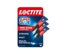 Loctite 1623820 Super Glue Mini Trio Tube 3 x 1g