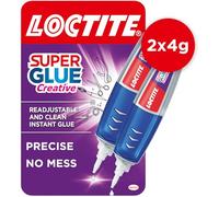Loctite Super Glue Pen for Precise Application, Superglue Gel Dries Clear for Invisible Repairs, Clear Glue for Vertical Surfaces, 2x4 g (Pack of 6)