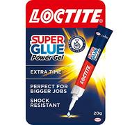 Loctite Super Glue Power Gel 20g, All Purpose Adhesive for Repairs, Super Strong Clear Glue for Various Materials, Superglue for Precise Repairs, 1 x 20g