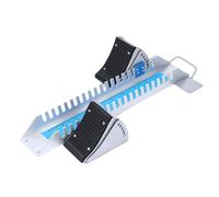 locwanot Aluminium Starting Blocks, 6 Angle Adjustable Dash Blocks Portable Athletics Starting Equipment for Dash Training, Compatible with Synthetic & Cinder Athletics Track [object Object]