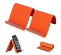 locwanot Flexible Silicone Phone Stand, Bendable Arm, Portable Foldable Holder, For Laptop Desk Bed, Hands-Free Pocket Stand, Universal for Smartphones, Tablets, Travel Office Home Use E