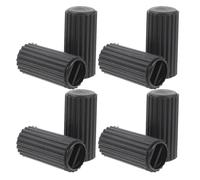 LOCZUK Wheelchair Brake End Caps 8pcs Plastic Replacement Parts with Antislip Brake Design for Wheelchair Safety Enhancement