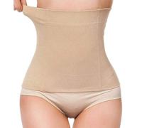 LODAY 2 in 1 Postpartum Recovery Belt,Body Wraps Works for Tighten Loose Skin, Beige, Medium