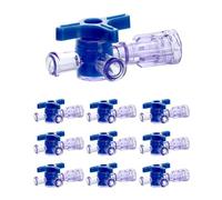 LODDEYEE 3-Way Stopcocks with Luer Connection, Medical Injection Stopcock, Sterile, 10 Pack(10 Pcs)