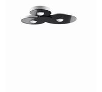 Lodes Bugia Triple 3000K Ceiling Light Black