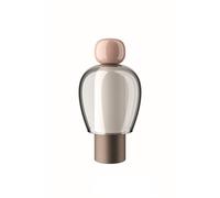 Lodes Easy Peasy Portable Lamp Pink/ Gray/ Bronze