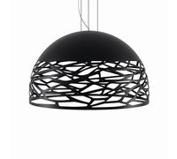 Lodes Kelly Dome Pendant Matt Black Large