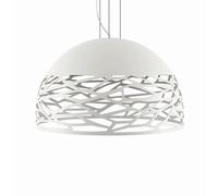 Lodes Kelly Dome Pendant Matt White Large