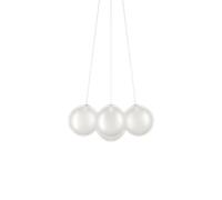Lodes Random Cloud 7 Chandelier Ø28 3000K Frosted/ Glass