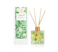 L'odeur Vill Reed Diffuser Set, 100ml Scented Diffuser with Sticks Home Fragrance for Bedroom Bathroom Living Room, Home & Office Decor(Jasmine Lily)