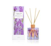L'odeur Vill Reed Diffuser Set, 100ml Scented Diffuser with Sticks Home Fragrance for Bedroom Bathroom Living Room, Home & Office Decor(Lavender Geranium)