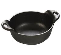 Lodge 0.35 Liter / 12 Ounce Pre-Seasoned Cast Iron Mini Serving Bowl, Black