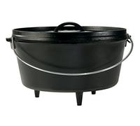 Lodge 30.48 cm / 7.57 litre / 8 quart Pre-Seasoned Cast Iron Outdoor/Camp Deep Dutch Oven