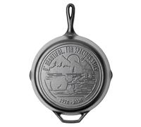 Lodge 12 Inch Cast Iron Skillet - Pre-Seasoned Frying Pan with Teardrop Handle - Oven, Stovetop, Grill & Campfire Use - Made in USA - Non-Toxic, Even-Heating Cookware - 250th Anniversary Logo