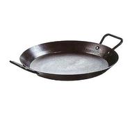 Lodge 38.1 cm / 15 inch Pre-Seasoned Steel Round Skillet/Frying Pan