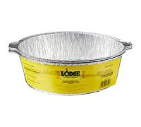 Lodge A12F3 12-Inch Aluminum Foil Dutch Oven Liners 3-Pack Silver