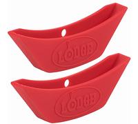 Lodge ASAHH41 Silicone Assist Handle Holder, Red (2-Pack)