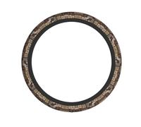 Lodge Bear Deer Print Steering Wheel Cover for Auto Trucks SUV