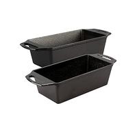 Lodge Cast Iron 2 Piece Loaf Pan Set