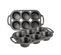 Lodge Cast Iron 2 Piece Muffin Pan Set