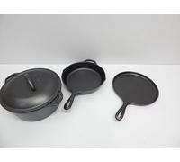 Lodge Cast Iron 4-Piece Cookware Set