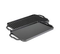 Lodge Cast Iron Chef Style Double Burner Reversible Grill/Griddle