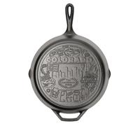 Lodge cast iron frying pan, 30.5 cm, pre-seasoned frying pan with teardrop-shaped handle, for oven, hob, grill and campfire, made in the USA, non-toxic, even heating cookware